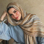 Rayon Gradient Tie-Dye Scarf  | Rayon Gradient Hijab (MH216)