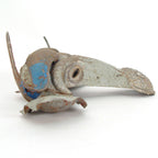 Recycled Wildebeest Metal Animal Wall Mask