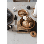 Reactive Glaze Stoneware Taper Candle Holders, Set of 2 by White Cliff Studio