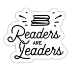 Readers are Leaders Sticker by SheMugs