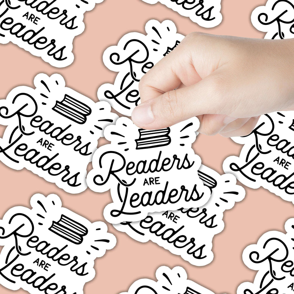 Readers are Leaders Sticker by SheMugs