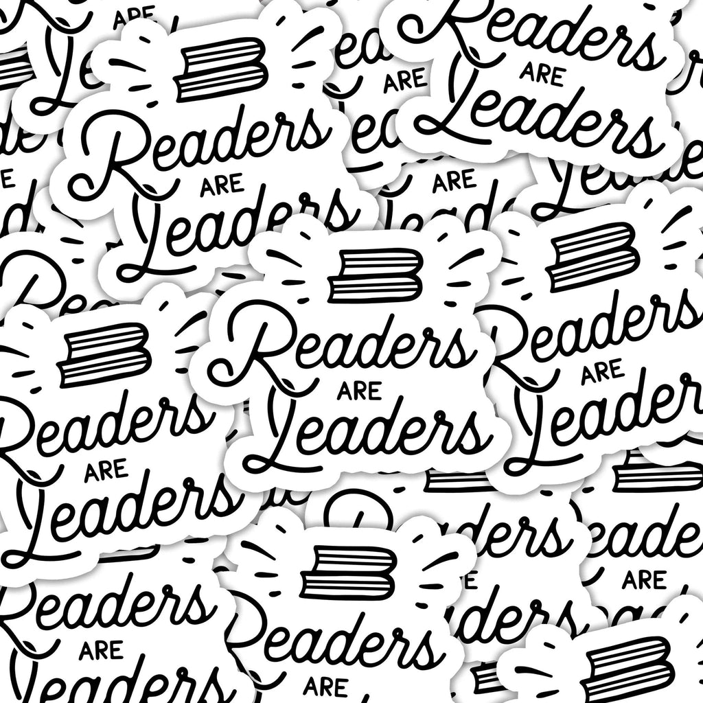 Readers are Leaders Sticker by SheMugs
