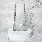 Reclaimed Glass Bottle Tapered Flower Vase Kitchen - Glass La Vie Bien Reclaimed Glass Bottle Tapered Flower Vase