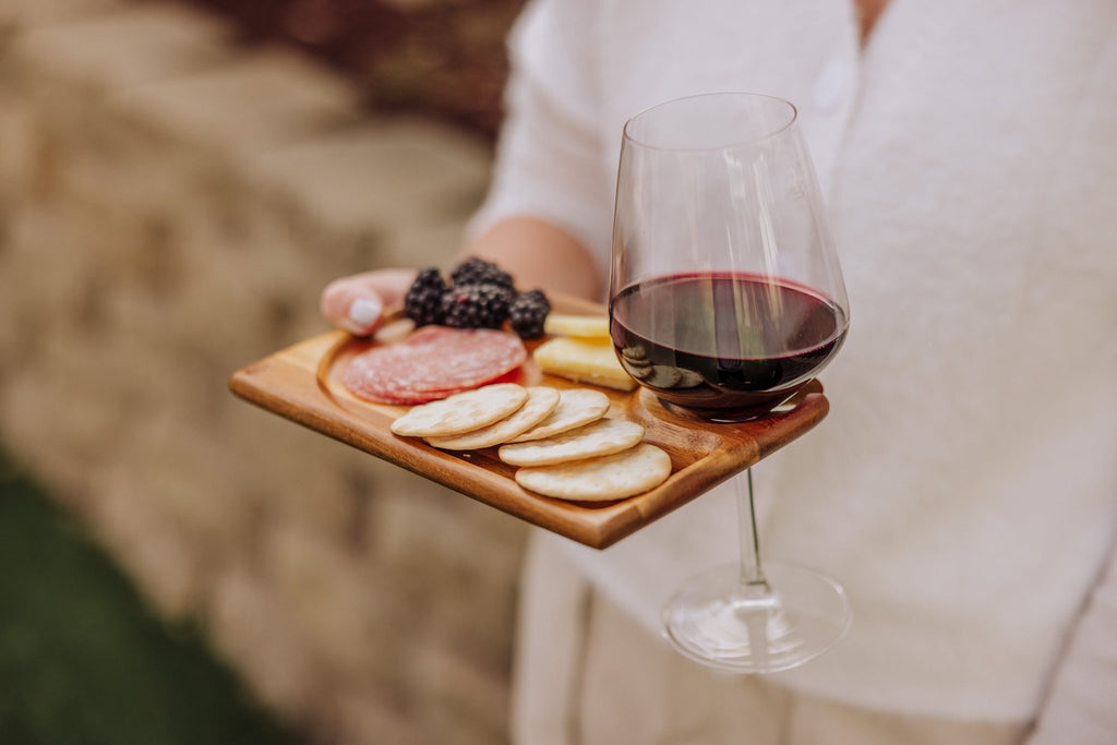 Rectangle Wine Appetizer Plate Set of 4 Core La Vie Bien Rectangle Wine Appetizer Plate Set of 4