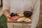 Rectangle Wine Appetizer Plate Set of 4 Core La Vie Bien Rectangle Wine Appetizer Plate Set of 4