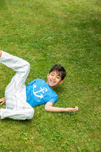 Recycled Cotton Anchor Kid T-Shirt Shirts/Tops La Vie Bien Recycled Cotton Anchor Kid T-Shirt