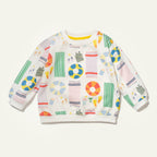 Recycled Cotton Beach Baby Sweatshirt Sweatshirt La Vie Bien Recycled Cotton Beach Baby Sweatshirt
