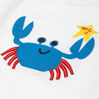 Recycled Cotton Crab Baby T-Shirt Shirts/Tops La Vie Bien Recycled Cotton Crab Baby T-Shirt
