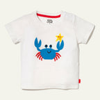 Recycled Cotton Crab Baby T-Shirt Shirts/Tops La Vie Bien Recycled Cotton Crab Baby T-Shirt