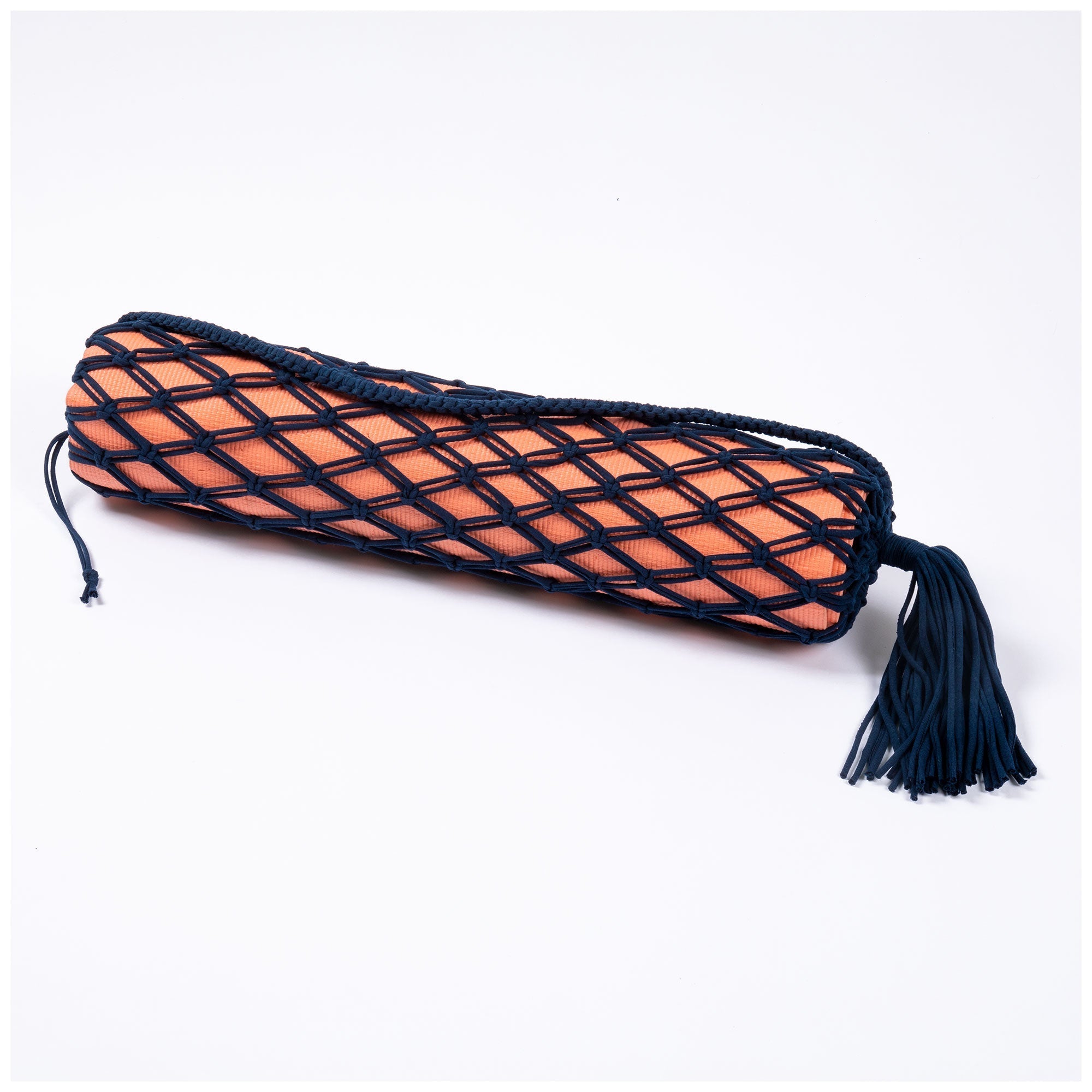 Recycled Cotton Handwoven Yoga Mat Carrier Travel Related Bags La Vie Bien Recycled Cotton Handwoven Yoga Mat Carrier