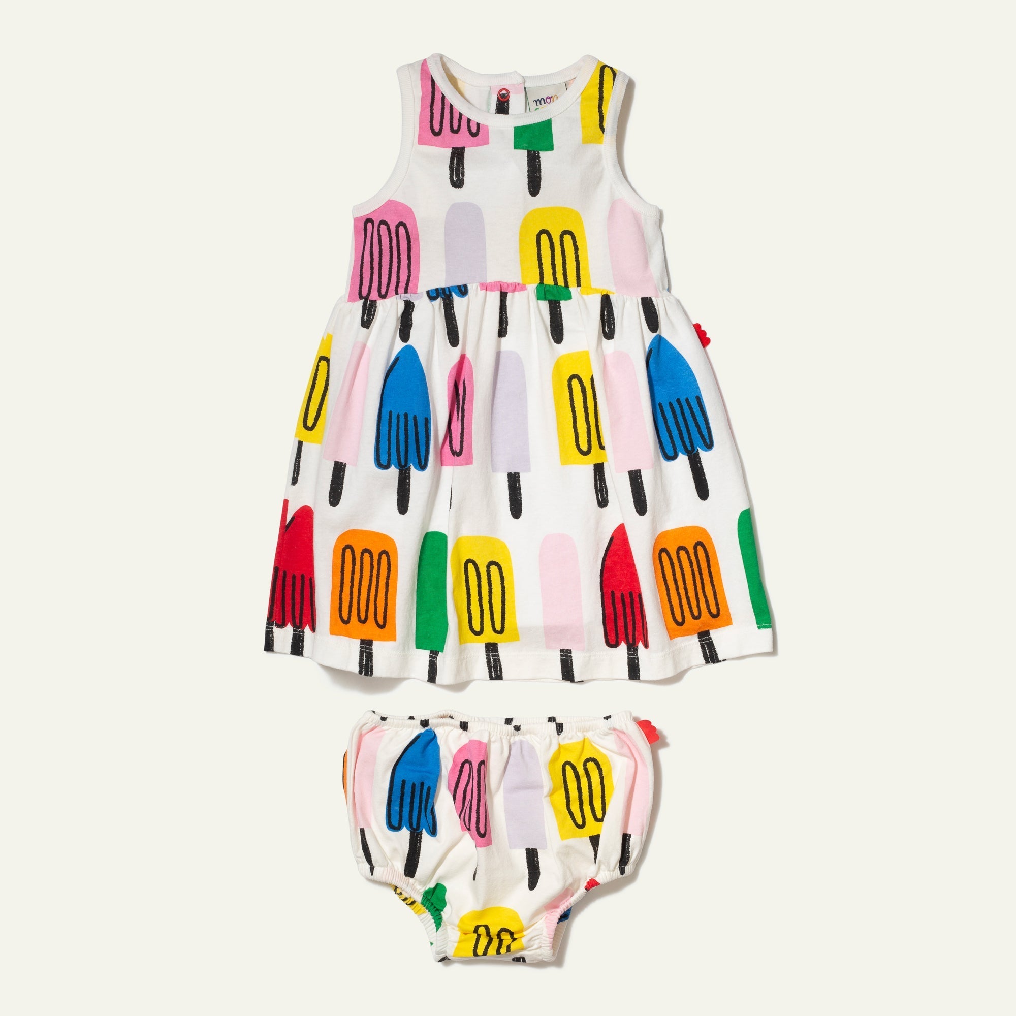 Recycled Cotton Ice Pop Baby Tank Dress Dresses La Vie Bien Recycled Cotton Ice Pop Baby Tank Dress