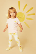 Recycled Cotton Lemon Baby T-Shirt Shirts/Tops La Vie Bien Recycled Cotton Lemon Baby T-Shirt