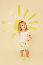 Recycled Cotton Lemon Baby T-Shirt Shirts/Tops La Vie Bien Recycled Cotton Lemon Baby T-Shirt