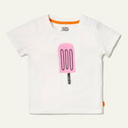 Recycled Cotton Pink Ice Pop Kid T-Shirt Shirts/Tops La Vie Bien Recycled Cotton Pink Ice Pop Kid T-Shirt