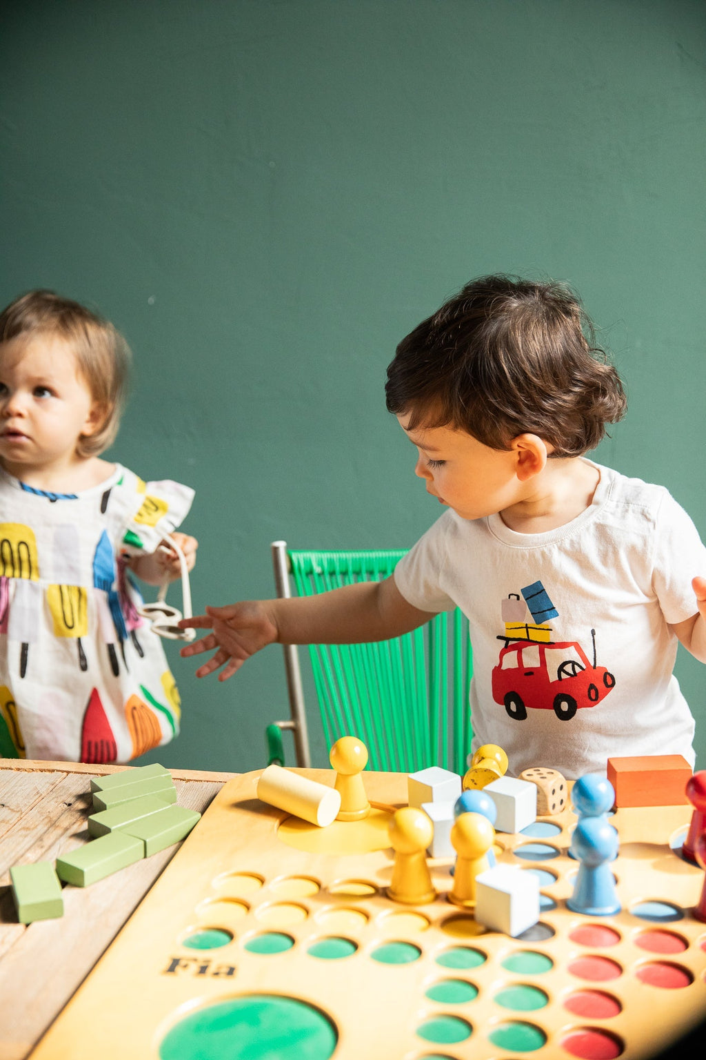 Recycled Cotton Roadtrip Baby T-Shirt Shirts/Tops La Vie Bien Recycled Cotton Roadtrip Baby T-Shirt