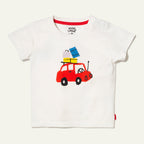 Recycled Cotton Roadtrip Baby T-Shirt Shirts/Tops La Vie Bien Recycled Cotton Roadtrip Baby T-Shirt