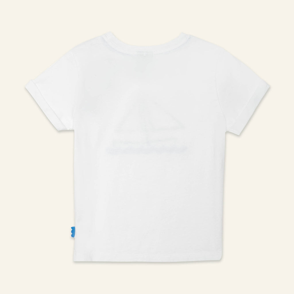 Recycled Cotton Sail Away Baby T-Shirt Shirts/Tops La Vie Bien Recycled Cotton Sail Away Baby T-Shirt