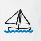 Recycled Cotton Sail Away Baby T-Shirt Shirts/Tops La Vie Bien Recycled Cotton Sail Away Baby T-Shirt