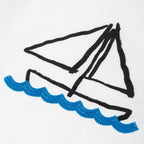 Recycled Cotton Sail Away Baby T-Shirt Shirts/Tops La Vie Bien Recycled Cotton Sail Away Baby T-Shirt