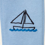 Recycled Cotton Sailboat Baby Joggers Joggers La Vie Bien Recycled Cotton Sailboat Baby Joggers