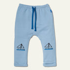 Recycled Cotton Sailboat Baby Joggers Joggers La Vie Bien Recycled Cotton Sailboat Baby Joggers