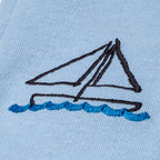 Recycled Cotton Sailboat Baby Joggers Joggers La Vie Bien Recycled Cotton Sailboat Baby Joggers