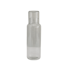 Recycled Glass Decanter with Drinking Glass, Set of 2 by White Cliff Studio