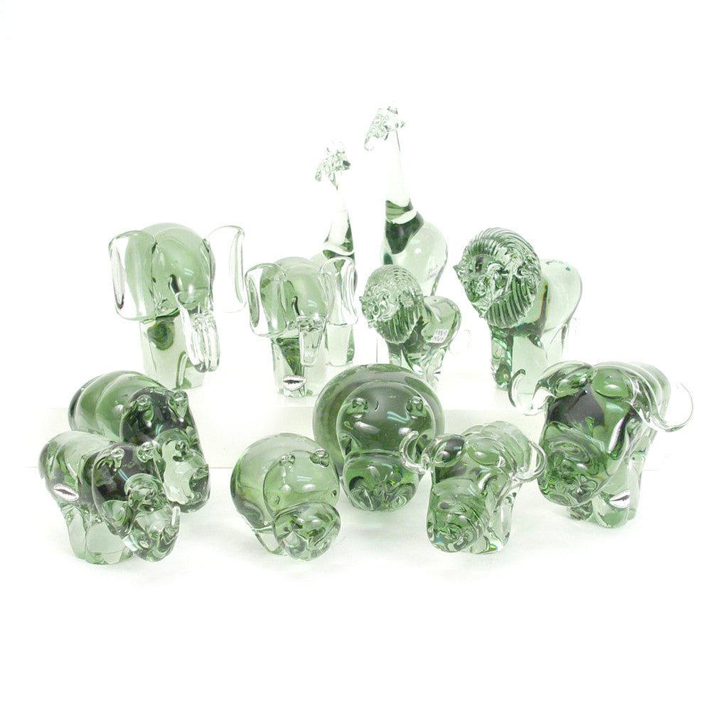 Recycled Glass Elephant La Vie Bien Recycled Glass Elephant