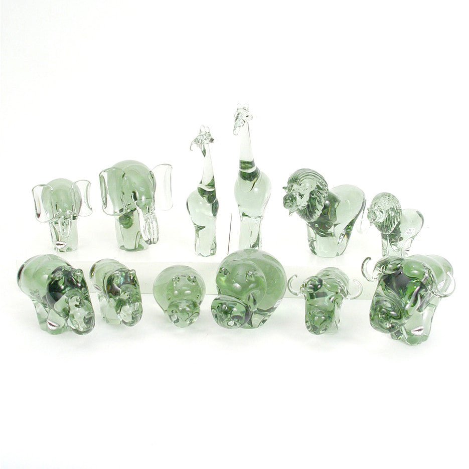 Recycled Glass Elephant La Vie Bien Recycled Glass Elephant