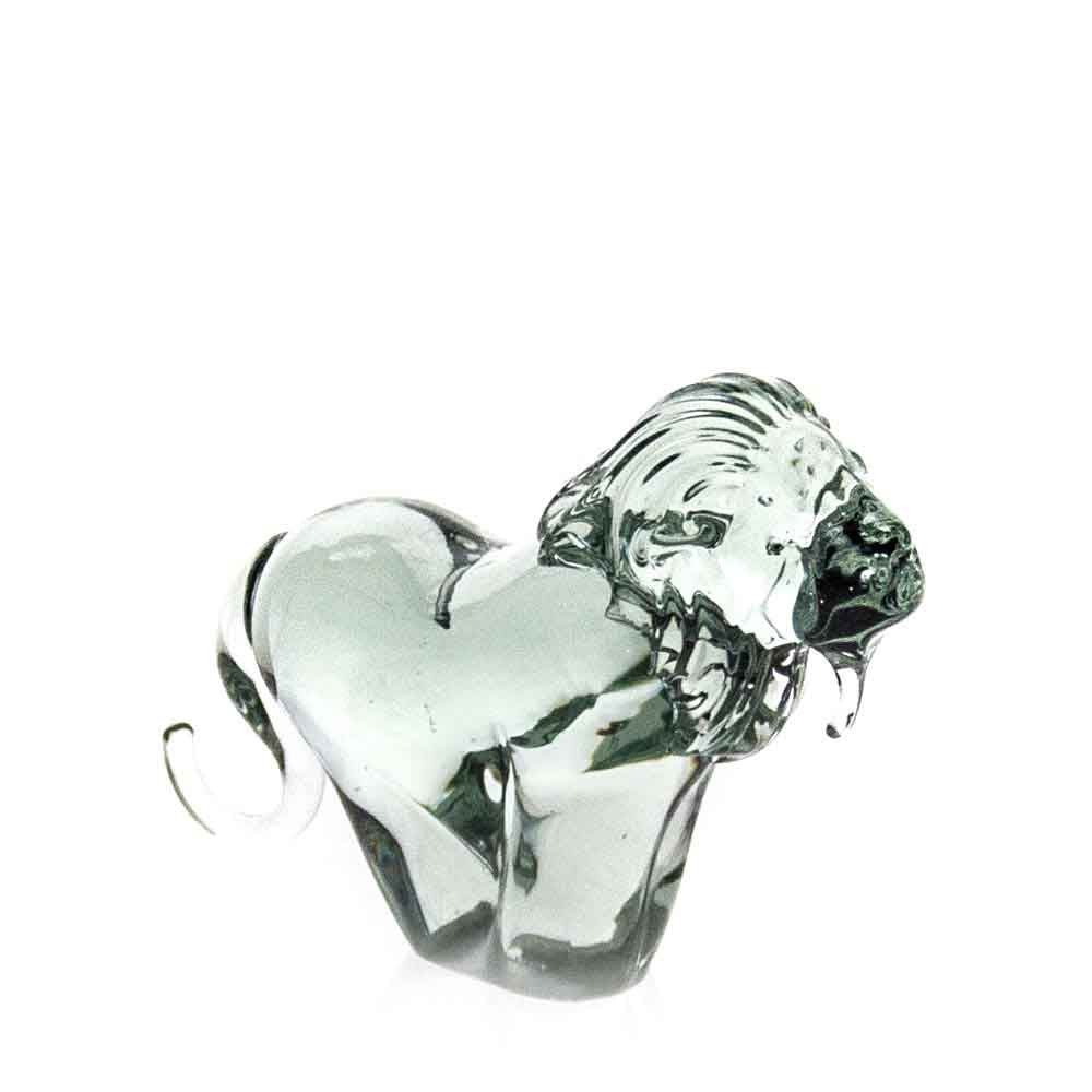 Recycled Glass Lion La Vie Bien Recycled Glass Lion