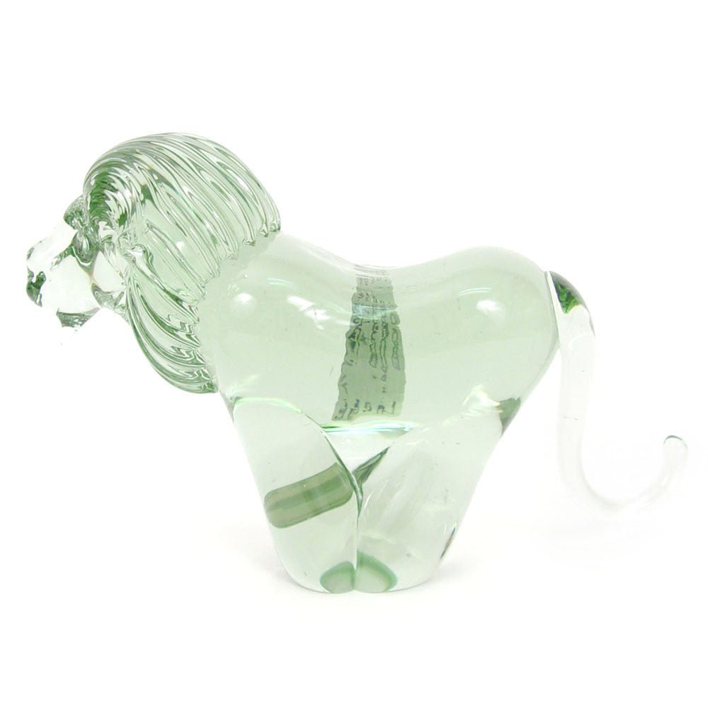 Recycled Glass Lion La Vie Bien Recycled Glass Lion
