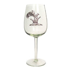 Recycled Glass Pewter Animal Wine Glass La Vie Bien Recycled Glass Pewter Animal Wine Glass