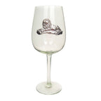 Recycled Glass Pewter Animal Wine Glass La Vie Bien Recycled Glass Pewter Animal Wine Glass
