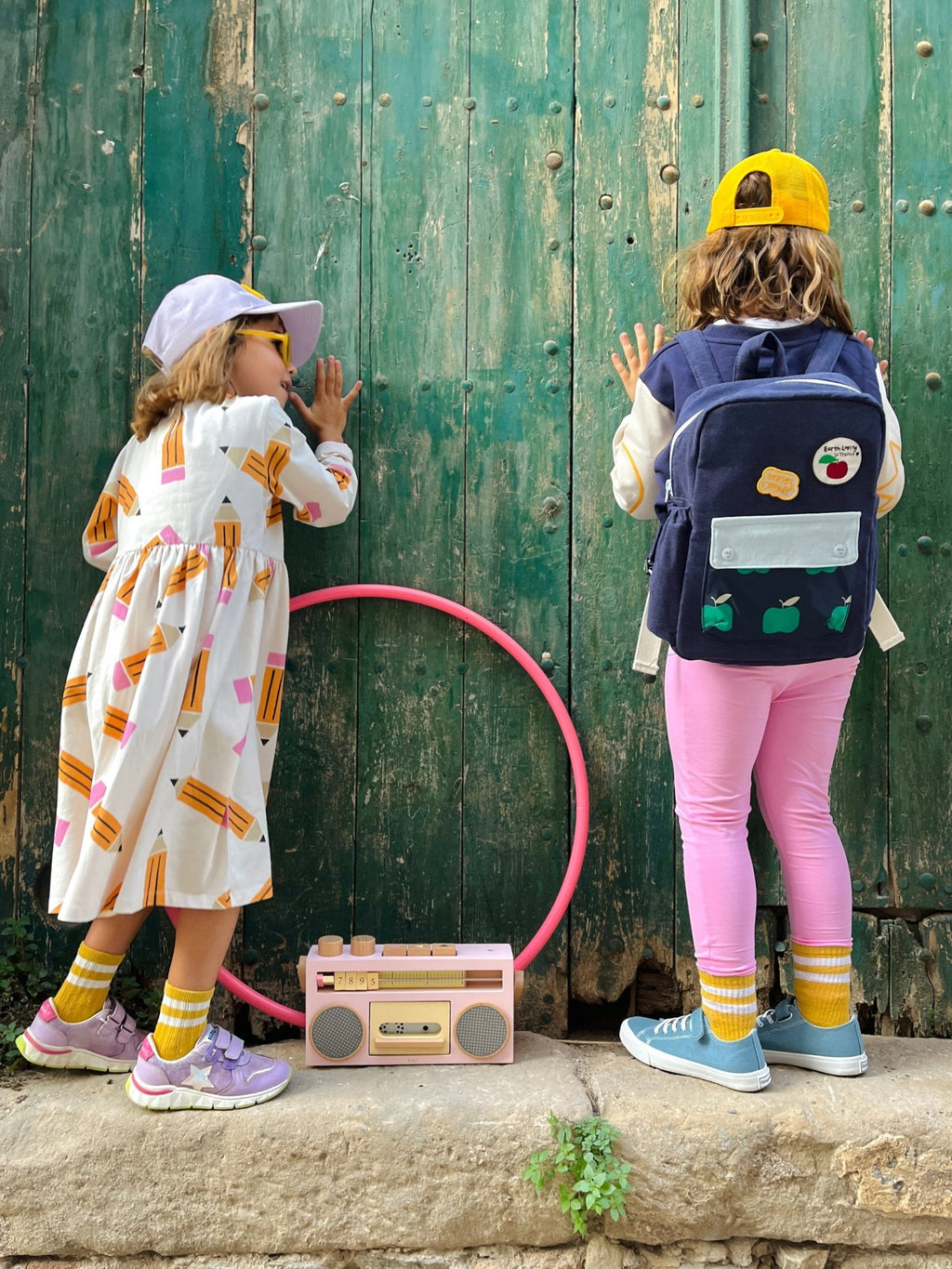 Recycled Materials Apple Backpack Backpack La Vie Bien Recycled Materials Apple Backpack