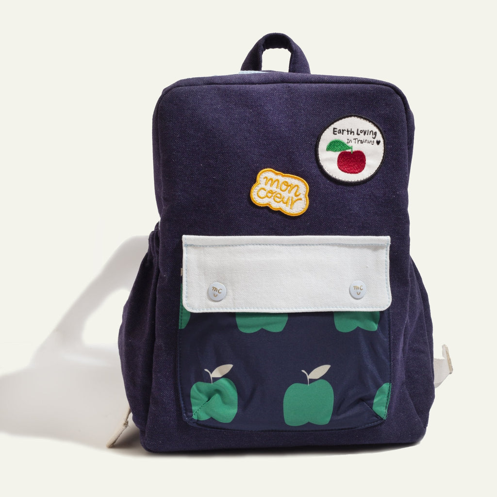 Recycled Materials Apple Backpack Backpack La Vie Bien Recycled Materials Apple Backpack
