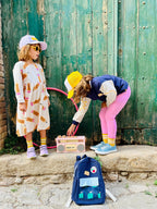 Recycled Materials Apple Backpack Backpack La Vie Bien Recycled Materials Apple Backpack