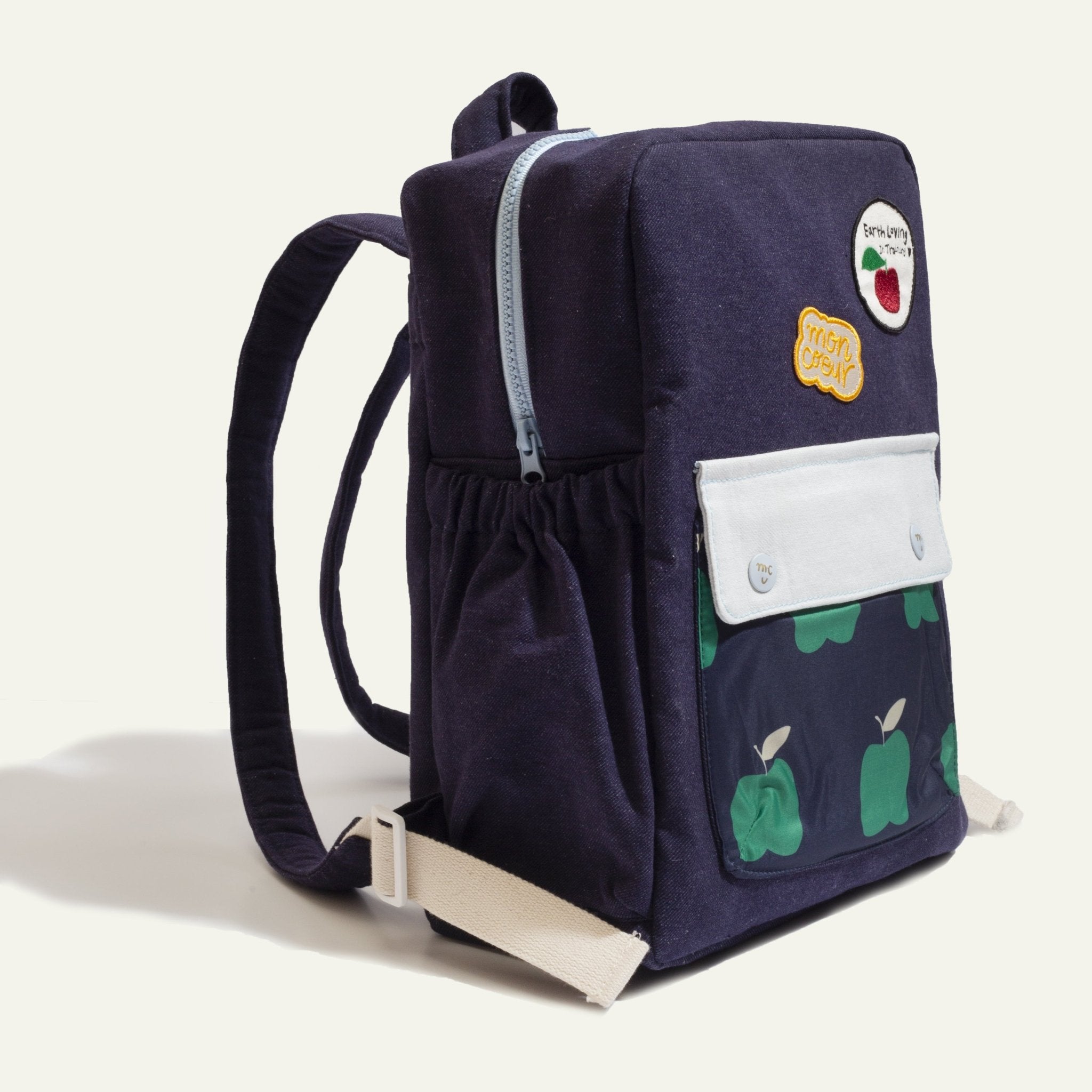 Recycled Materials Apple Backpack Backpack La Vie Bien Recycled Materials Apple Backpack