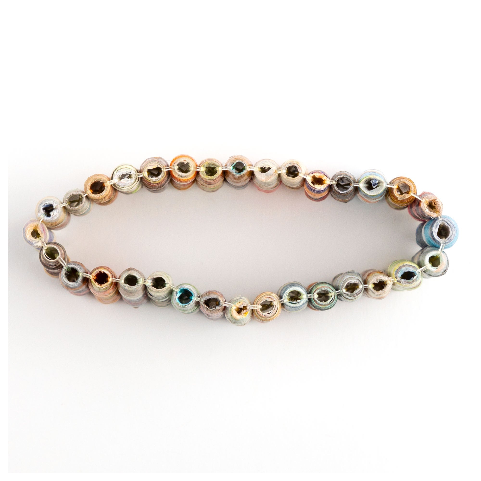 Recycled Plastic Beaded Bracelet Bracelets - Fashion La Vie Bien Recycled Plastic Beaded Bracelet