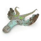 Recycled Springbok Metal Animal Wall Mask La Vie Bien Recycled Springbok Metal Animal Wall Mask