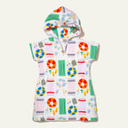 Recycled Terry Beach Kid Cover Up Cover - Up La Vie Bien Recycled Terry Beach Kid Cover Up