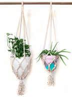 Recycled Thread Plant Hanger by Fair Anita