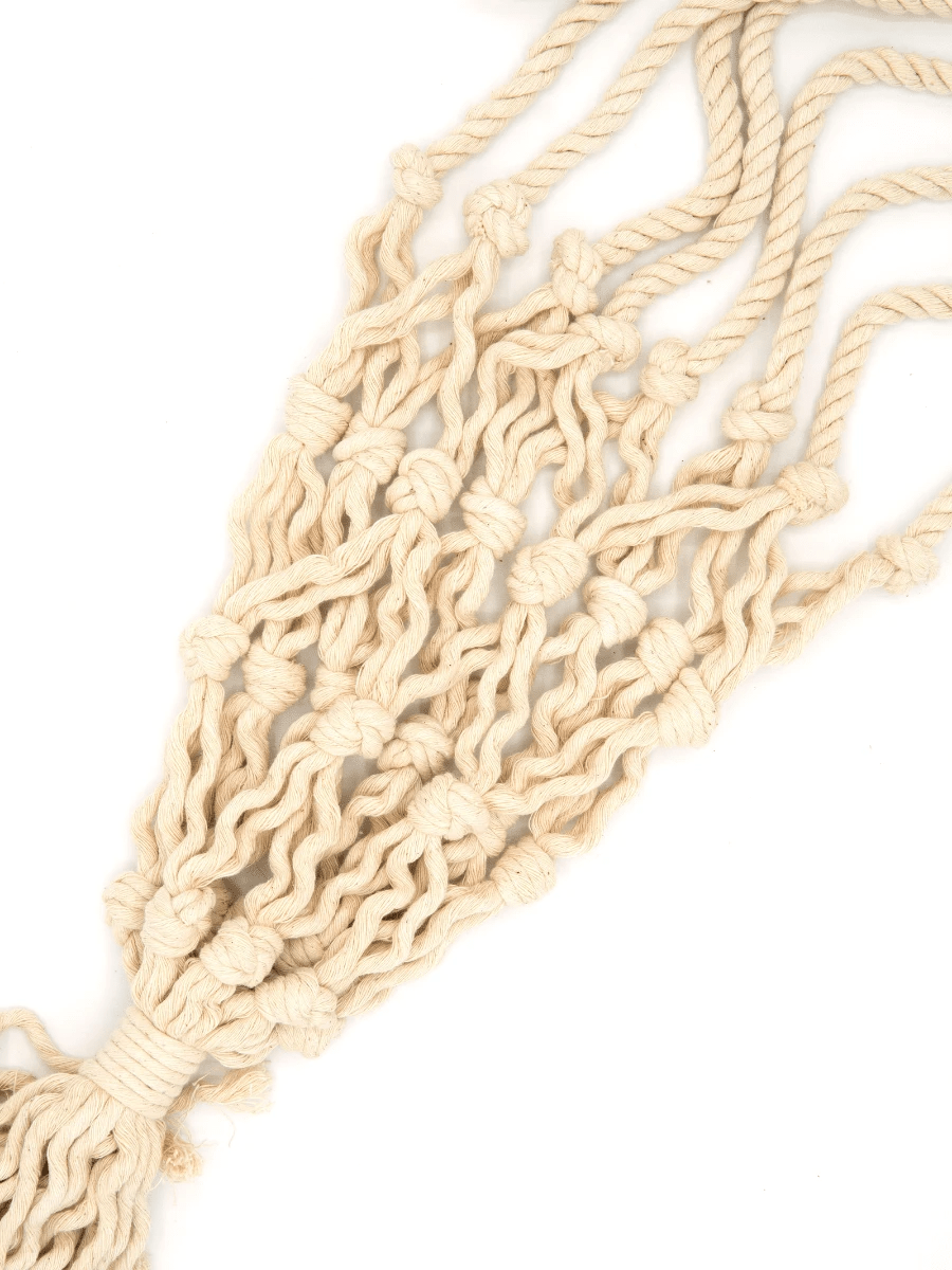 Recycled Thread Plant Hanger by Fair Anita