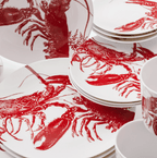 Red Lobster Dinnerware & Serving Pieces Dishes La Vie Bien Red Lobster Dinnerware & Serving Pieces