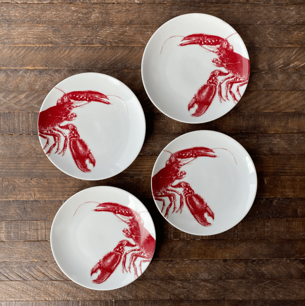 Red Lobster Dinnerware & Serving Pieces Dishes La Vie Bien Red Lobster Dinnerware & Serving Pieces