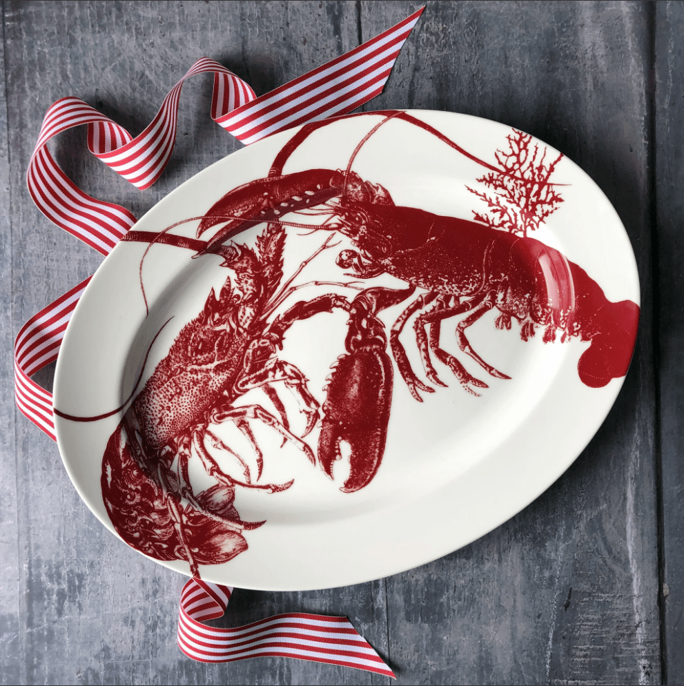 Red Lobster Dinnerware & Serving Pieces Dishes La Vie Bien Red Lobster Dinnerware & Serving Pieces