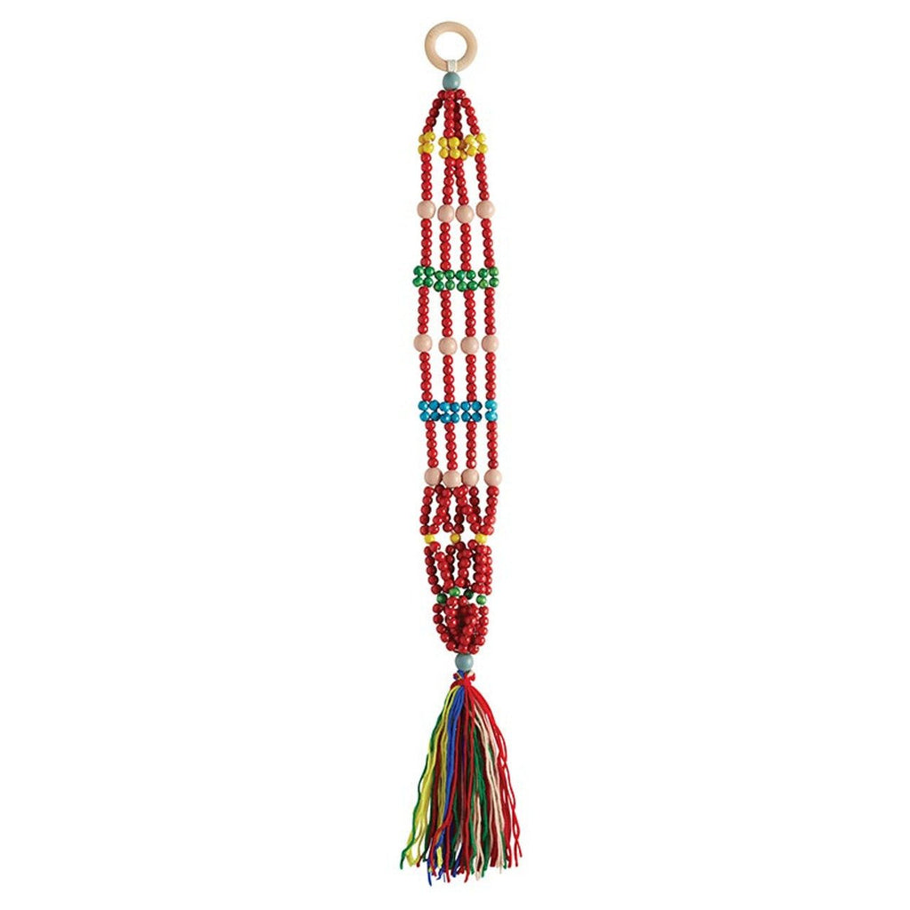 Red Macrame Plant Holder | Boho Hanging Decor Flowerpot Holder Plant Holder La Vie Bien Red Macrame Plant Holder | Boho Hanging Decor Flowerpot Holder