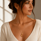 Red Pomegranate Necklace 2 Necklaces La Vie Bien Red Pomegranate Necklace 2