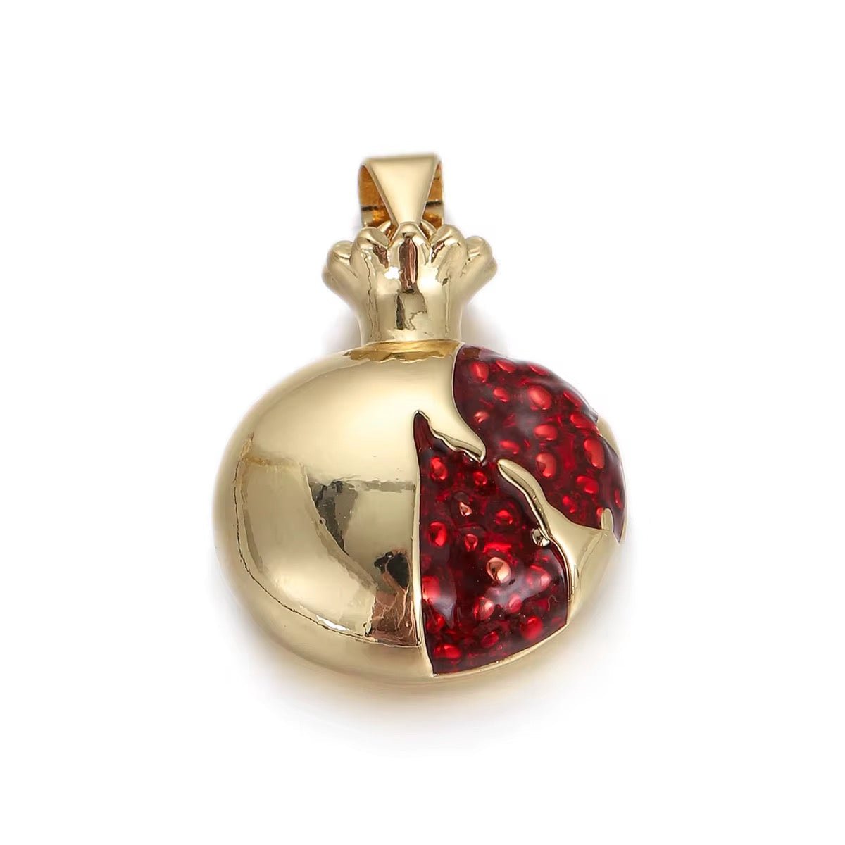 Red Pomegranate Necklace 2 Necklaces La Vie Bien Red Pomegranate Necklace 2