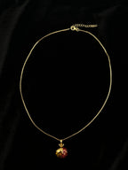 Red Pomegranate Necklace 2 Necklaces La Vie Bien Red Pomegranate Necklace 2
