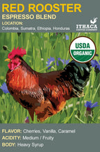 Red Rooster Espresso Organic Coffee La Vie Bien Red Rooster Espresso Organic